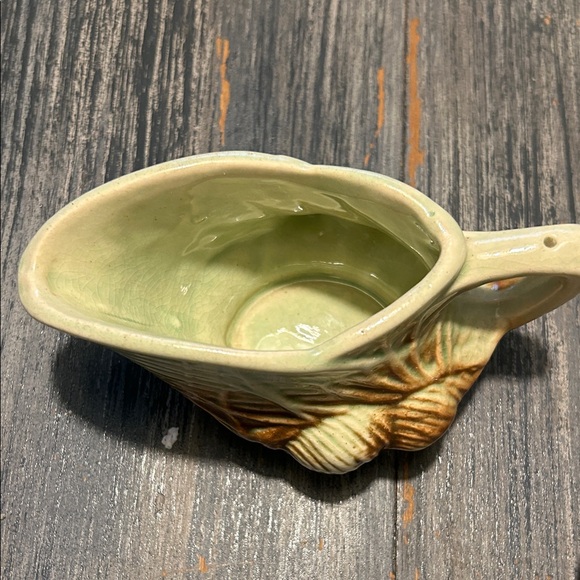 McCoy Pine Cone Design Ceramic Sugar & Creamer Set Cottage Core, Nature Core - Picture 8 of 11